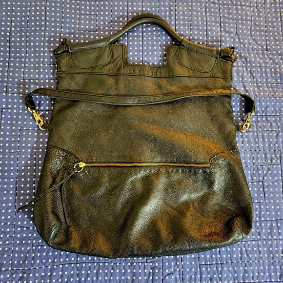 ANNA CORINNA LEATHER TOTE BAG - Picture 1 of 6